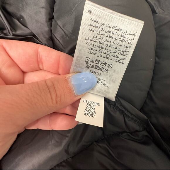 Charter Club Women's Full-Zip Packable Hooded Puffer Winter Jacket Black XL Coat - Picture 7 of 11